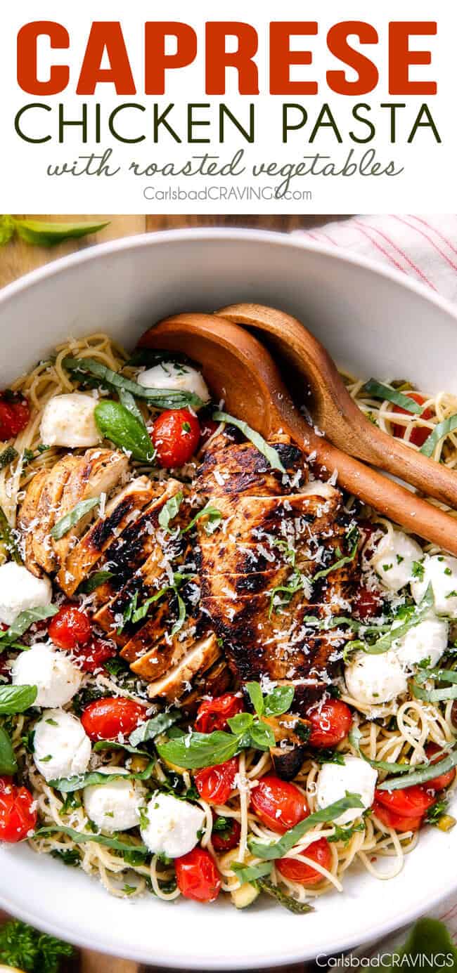 Caprese Chicken Pastas 
