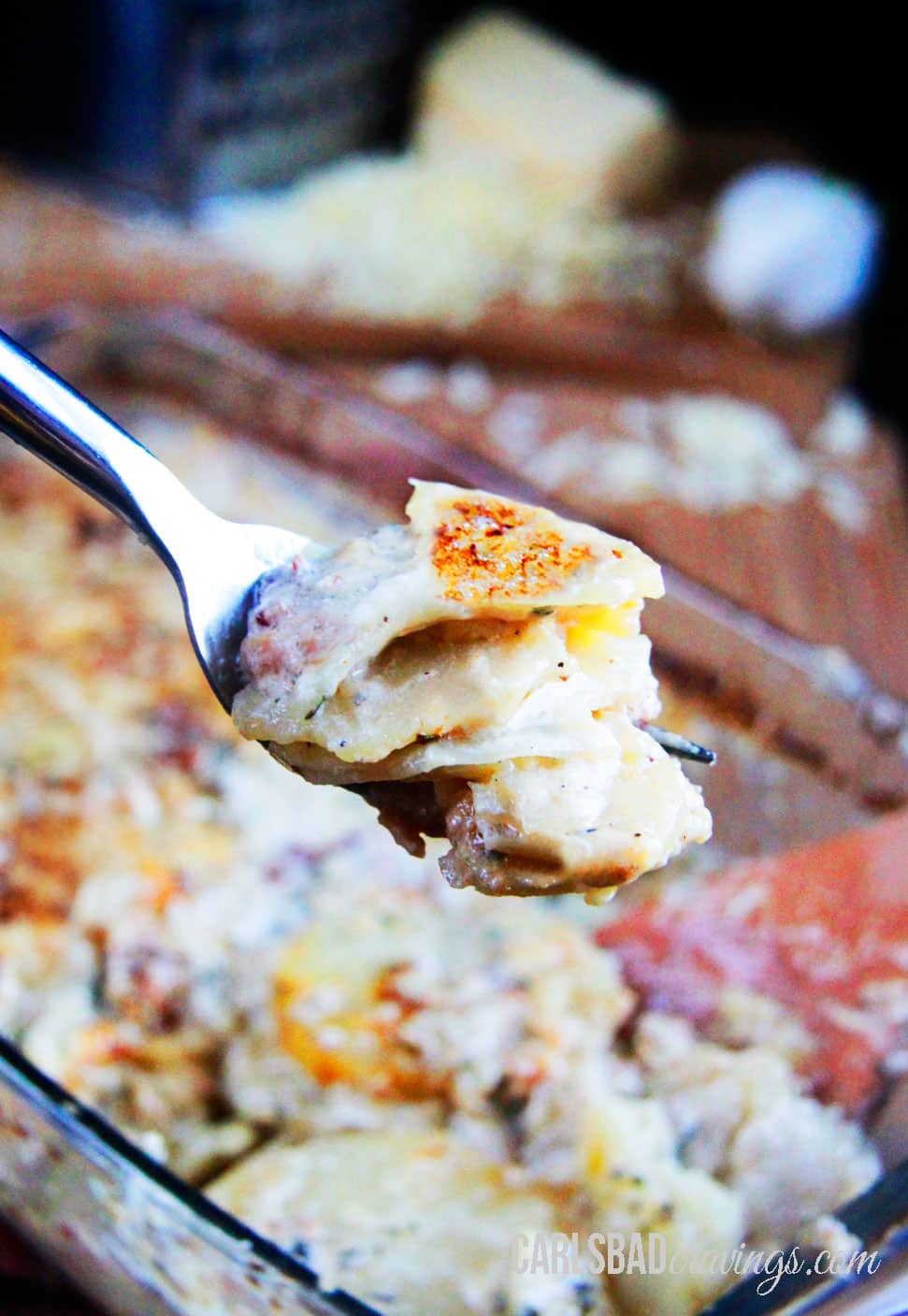 Scalloped Au Gratin Potato Recipe - Carlsbad Cravings