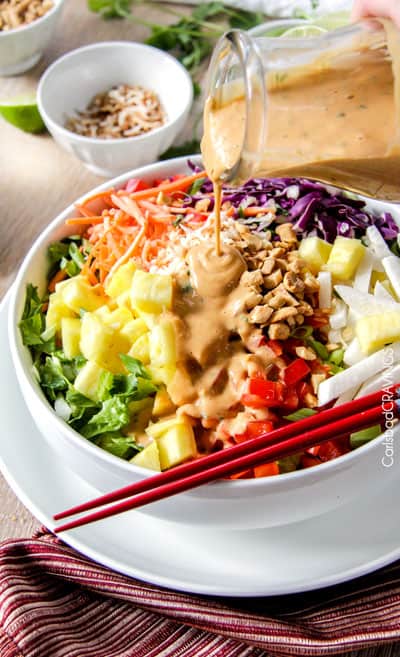 Asian Peanut Coconut Dressing by Carlsbad Cravings